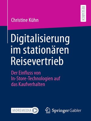 cover image of Digitalisierung im stationären Reisevertrieb